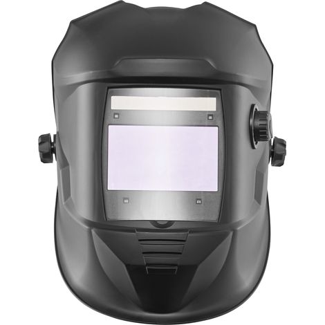 Mophorn Casco per saldatura auto-oscurante con energia solare, visiera con colori realistici da 100 x 59,4 mm, dotato di 4 sensori ad arco e tonalità regolabili 4/5-9/9-13, ideale per saldatura TIG (1/5)