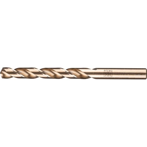 PFERD Spiralbohrer INOX Ø 10,5 mm HSS-E Co5 N DIN 338 135° für zähe und harte Werkstoffe (1/5)