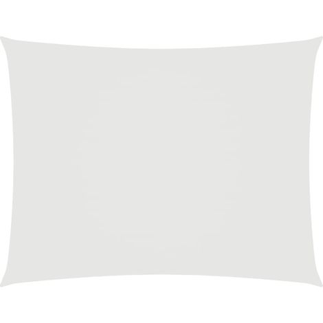 Maison Exclusive - Sonnensegel Oxford-Gewebe Rechteckig 6x7 m Wei