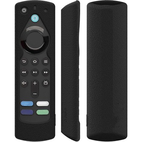 Silikon-Fernbedienungshülle für Fire TV der 3. Generation, stoßfest und nicht stoßfest (1/4)