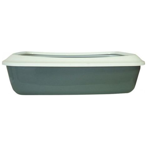 Vassoio per gatti con cornice grigia - 50 cm