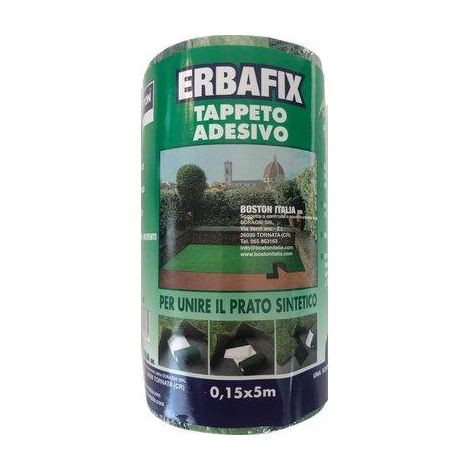 NASTRO PRATO ERBA SINTETICA ADESIVO ERBAFIX BOSTON  TNT CM 15 ML 5