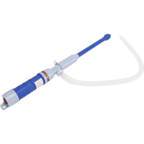 Pompe à liquide électrique portable sans fil, siphon à batterie pour transfert d'huile, carburant, essence, usage auto, tracteur, bateau, bleu (1/5)