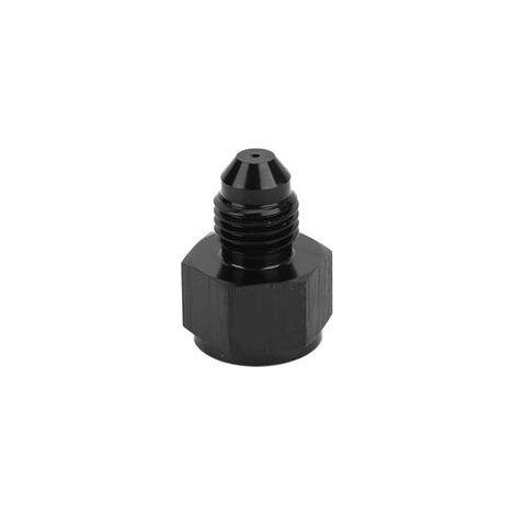 Adaptador universal para limitador de aceite, de 4 vías hembra a macho, de acero al carbono blando, para turbos negros.