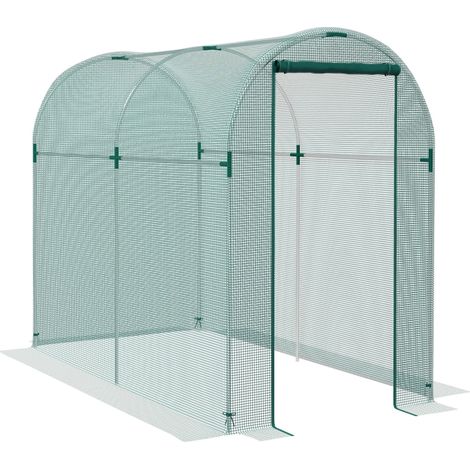 240 x 120cm Mini Polytunnel Greenhouse