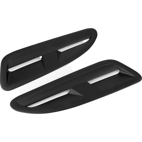 2 Pare-soleil Capot Décoratif Grille Aération Universel Compatible Mercedes Classe A B C E CLA GLA (1/5)
