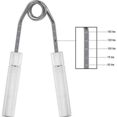 Pince De Musculation - Résistance Réglable 50 À 150 Lbs - Pour Renforcement Poignet Et Avant-Bras - 1 Pièce (1/5)
