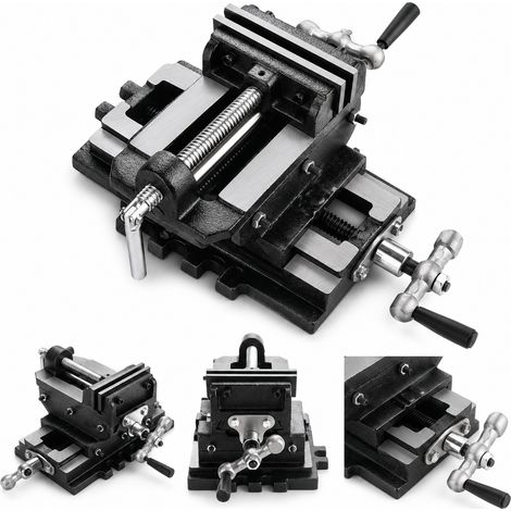 Morsa a croce a due assi da 100 mm Kraft&Dele
