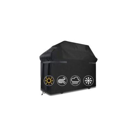 Housse Pour Barbecue - Tissu Oxford 420D - Imperméable Et Résistant Aux Intempéries - Pour Grils Jusqu'à 30 Pouces - 1 Pièce (1/5)