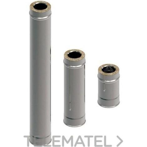 ROS tubo doble pared 500180 2700225 ros , Tubo Doble Pared 500X180 2700225 de la marca Ros Chimney.