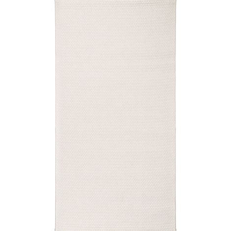 BANGALOR - Tapis de couloir extérieur/interieur aspect jute blanc 80x150 (1/5)