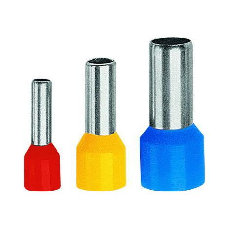 Embout Isolé Te 0,75 8mm - 100 Pièces - Léger - Sécurité Électrique (1/3)