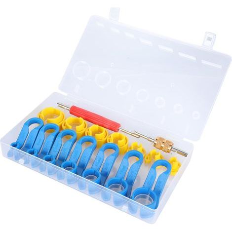 1 kit d'outils de déconnexion de conduite de carburant en plastique pour la réparation automobile, les outils de climatisation et le tuyau de liquide de refroidissement (1/5)