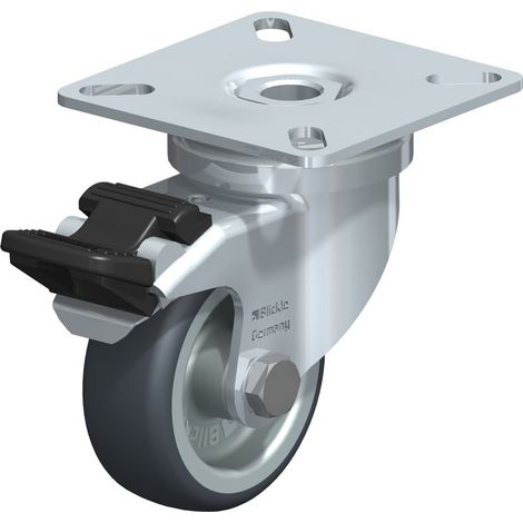 Blickle 346619 LPA-TPA 50G-FI Lenkrolle mit Feststeller Rad-Durchmesser: 50 mm Tragfähigkeit (max.):