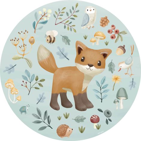 Little Dutch Wandsticker XL Forest Friends (100x100cm)