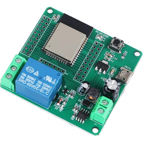 Module relais 1, 2, 4 ou 8 canaux avec télécommande Wi-Fi et Bluetooth, carte de développement pour relais de 5 à 60 V CC (1/5)