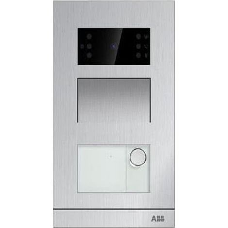 Panneau de commande pour vidéophone Abb MINI 1 Bouton d'appel mural WLE101A