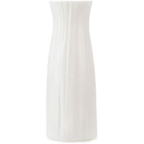 FENOPLASTICACrémeux Vases À Fleurs, Vase Soliflore Géométrique en Plastique pour Centres De Table, en Vrac, Pichet À Fleurs Léger, Vase De Table Vintage pour Décoration De Mariage, Fête, Salon, Chambr (1/4)