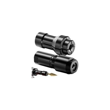Adaptateur pour Meuleuse d'Angle - 2 Pièces Tête de Conversion pour Meuleuse d'Angle Perceuse 6mm et 3mm pour Travaux de Métallerie Soudure et