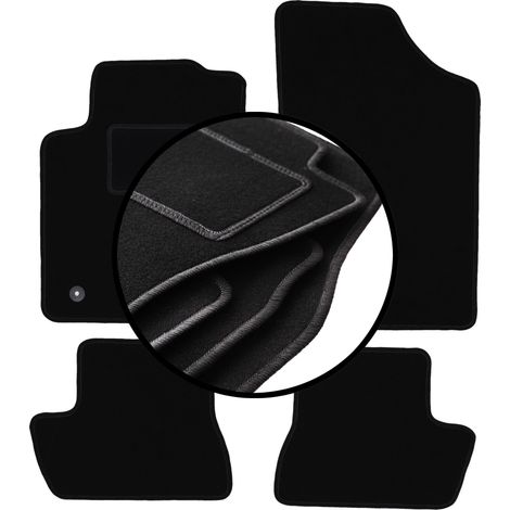 Komplettset Veloursmatten für: Citroen C2 Fließheck (2003-2009) (1/5)