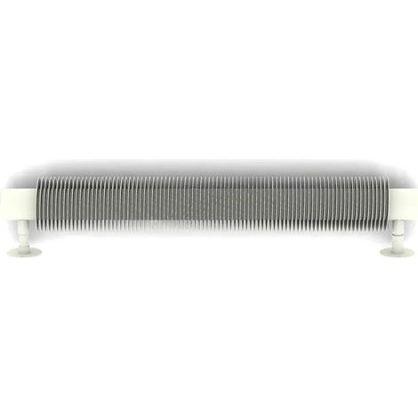 Radiateur plinthe électrique Decoform 500W Cream RAL9001 – ACOVA TFWF050-100/FC9001