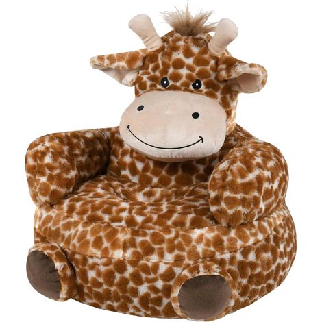 Pouf coussin de sol pour enfant Jeannine la girafe (1/2)