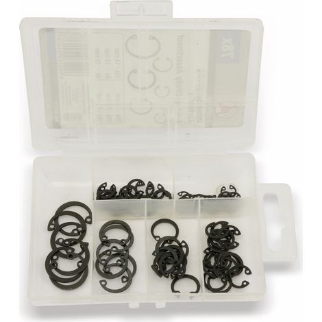 BGS TECHNIC Assortiment de circlips internes, 78 pièces