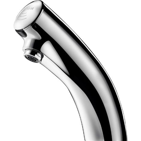 Robinet de lavabo automatique sur vasque TEMPOMATIC 3 pile intégrée - DELABIE - 442006 (1/6)