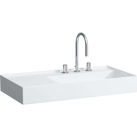LAUFEN Kartell lavabo, bajo encimera, repisa izquierda, 3 (1/5)