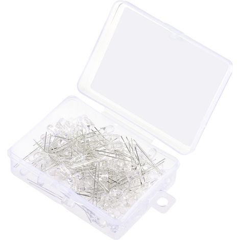 TRU COMPONENTS LED bedrahtet Neutralweiß Rund 5 mm 19000 mcd 30 ° 20 mA 2.7 V, 3.4 V (1/3)