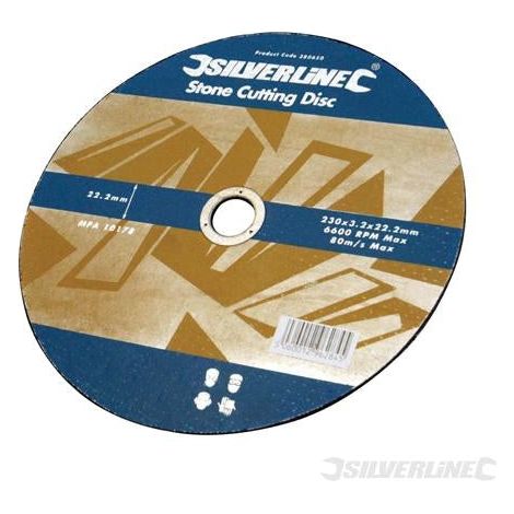Silverline ideale per pietra disco di taglio piatto, 100 x 3 x 16 mm – Confezione da 10