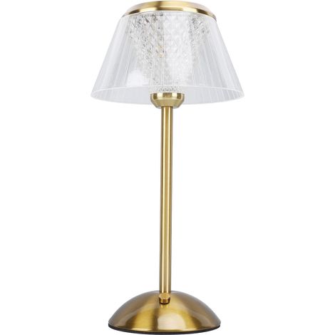 Lampada da tavolo wireless HEEPDD, lampada da scrivania a LED ricaricabile con 3 temperature di colore, luce notturna per camera da letto, coppia, cena, bar, sala da pranzo (1/5)