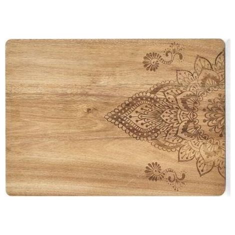 Zeller Planche Décorative Acacia Naturel 40x29 cm
