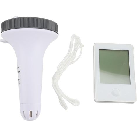 Thermomètre à Eau Thermomètre De Piscine Sans Fil, Indicateur De Température D'eau Flottant For Piscines, Jacuzzis, Petits Étangs Et Aquariums (1/4)