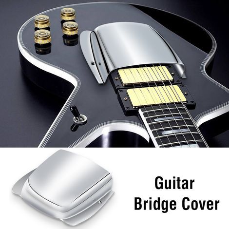 Jeu de couvre-ponts en alliage argenté pour basse JB, pièces de rechange pour guitare