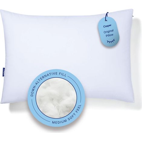 Oreiller en Microfibre pour Dormir, Standard, Blanc (1/5)