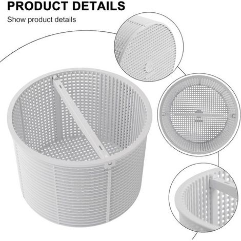 Cesta de repuesto para skimmer de piscina Hayward SP-1082. Fabricada en ABS resistente (1/4)
