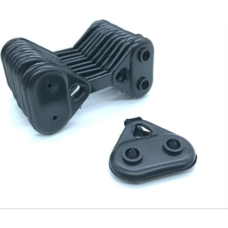 Clip per telone/schermo privacy, clip per rete ombreggiante, clip per rete ombreggiante sospesa per telone impermeabile con occhiello, resistente all'inverno - 50 pezzi