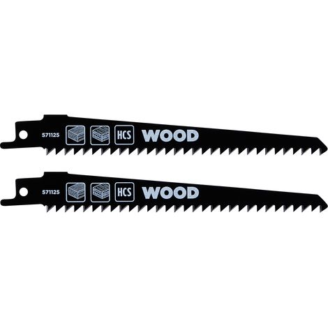 Sägeblatt kwb 571125 HCS Stahl 153 mm 2 Stück