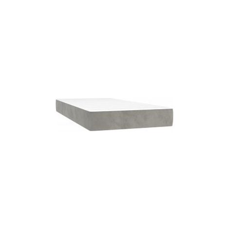 Matelas de lit à ressorts ensachés 90x220x20 velours (1/5)