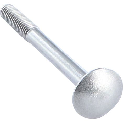 TRCC JAPY tête ronde collet carré M12X200 Filetage partiel Classe 8.8 Acier zingué-10 pièces