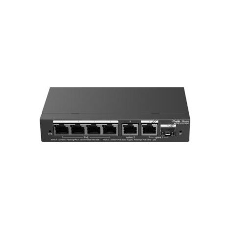 Netzwerk Switch Reyee RG-ES206GS-P 6 Gigabit Ports 4 PoE+ (1/3)
