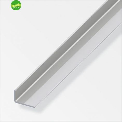 Profilo angolare Alfer Aluminium acciaio inox 25x15mm lungh. 1m