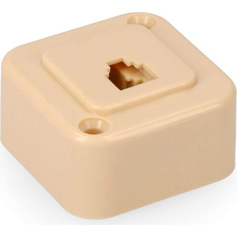 BASE SUPERFICIE TELEFONO SALIDA FRONTAL RETRACTILADO EDM