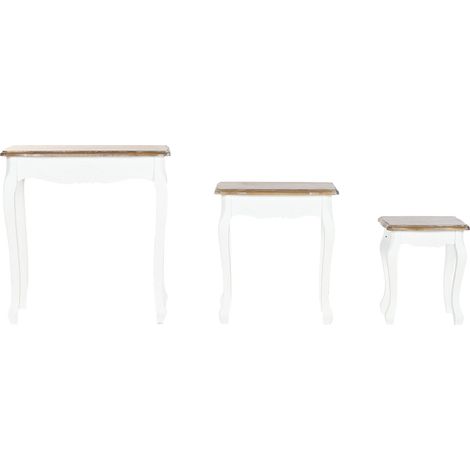 Mesita Auxiliar Set 3 Abeto 60X40X61 Natural (1/5)