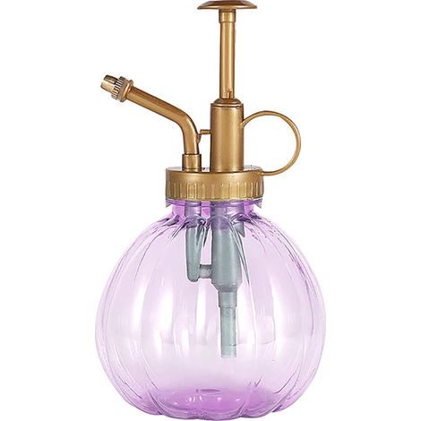 Pulverizador de plantas en aerosol, regadera de 350 ml para flores, plantar suculentas, maceta de jardín, pequeñas herramientas de jardín, accesorios (malva) (1/4)