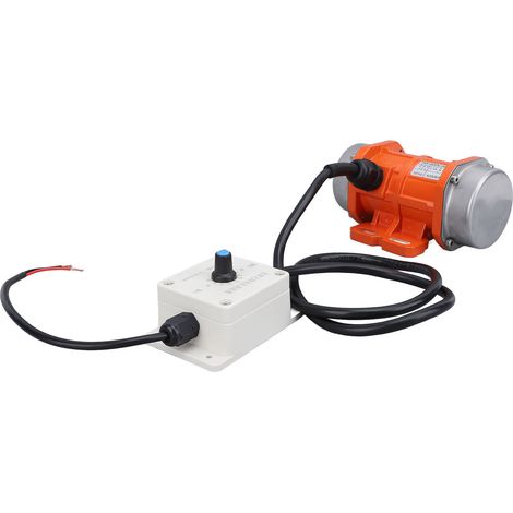 Moteur vibrant sans balais DC24V, vitesse réglable 4000 tr/min, étanche IP65, petit moteur vibrant électrique pour béton, 60 W (1/5)
