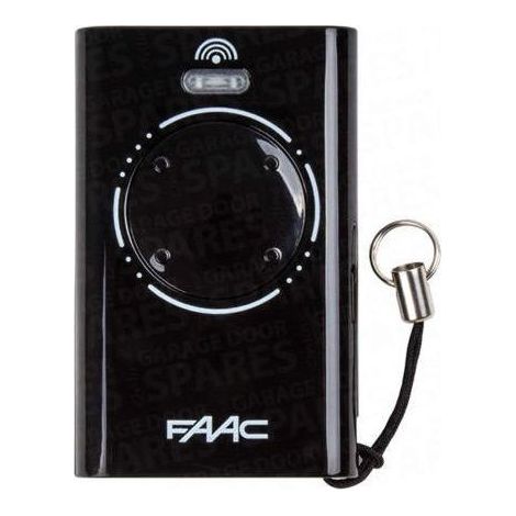 Télécommande - FAAC - XT4 868 SLH - 4 boutons - Autoapprentissage - Noir