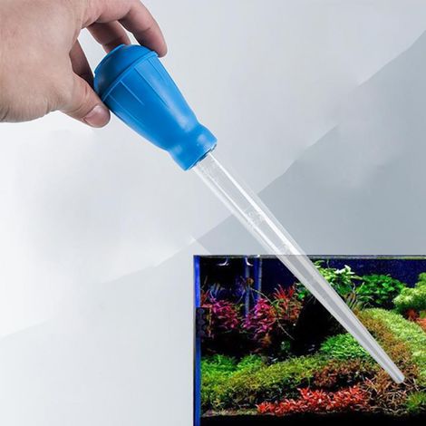 Messpipette für Wasserwechsel im Aquarium, Flüssigkeitstropfer zur Reinigung von Aquarien (1/5)