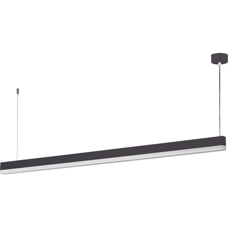 LINEAR Suspension 1450mm noir LED intég. 33W 4000K 2600lm ARIC 50609
